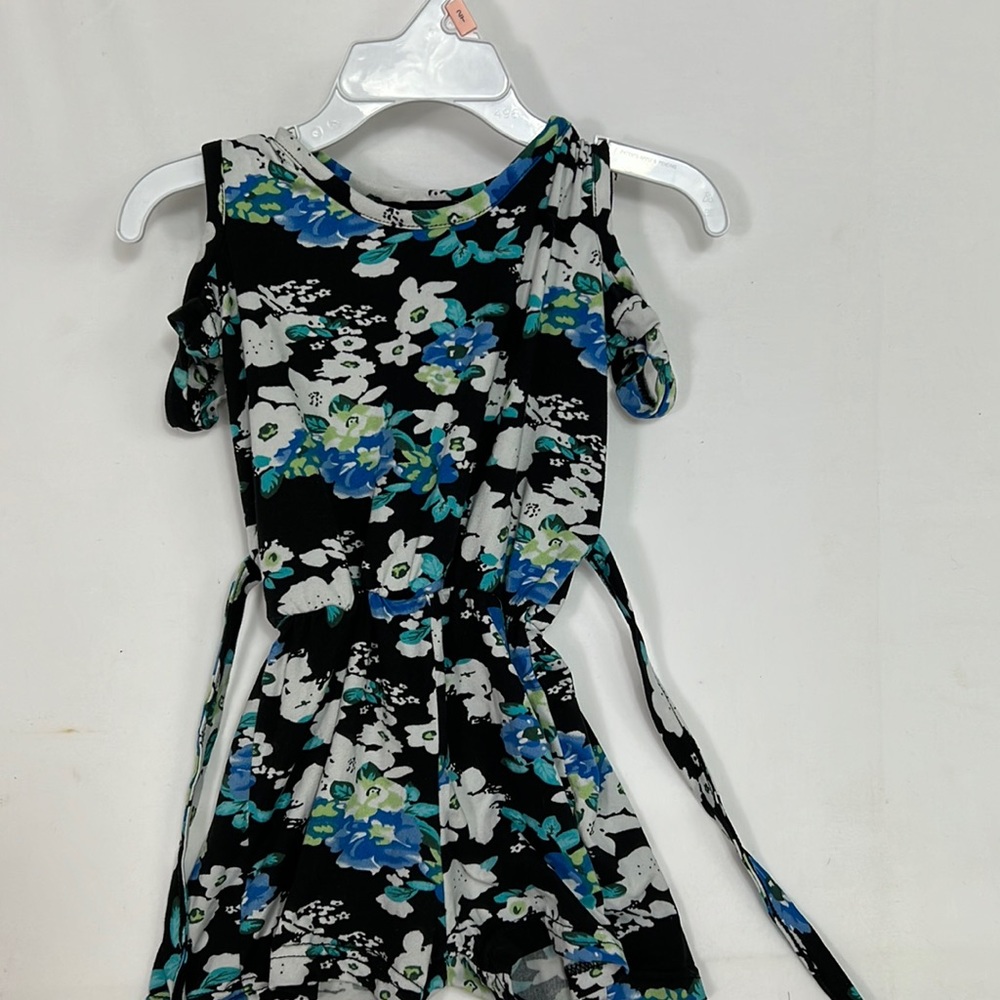 #0422 Coney Island Floral Dress | Size: 2T